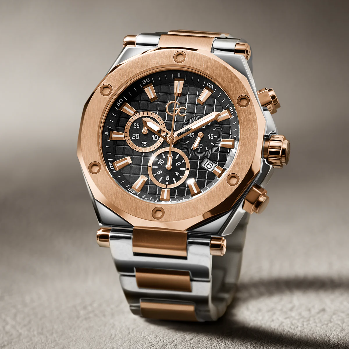 Gc Legacy Chrono Metal - GUESS Watches