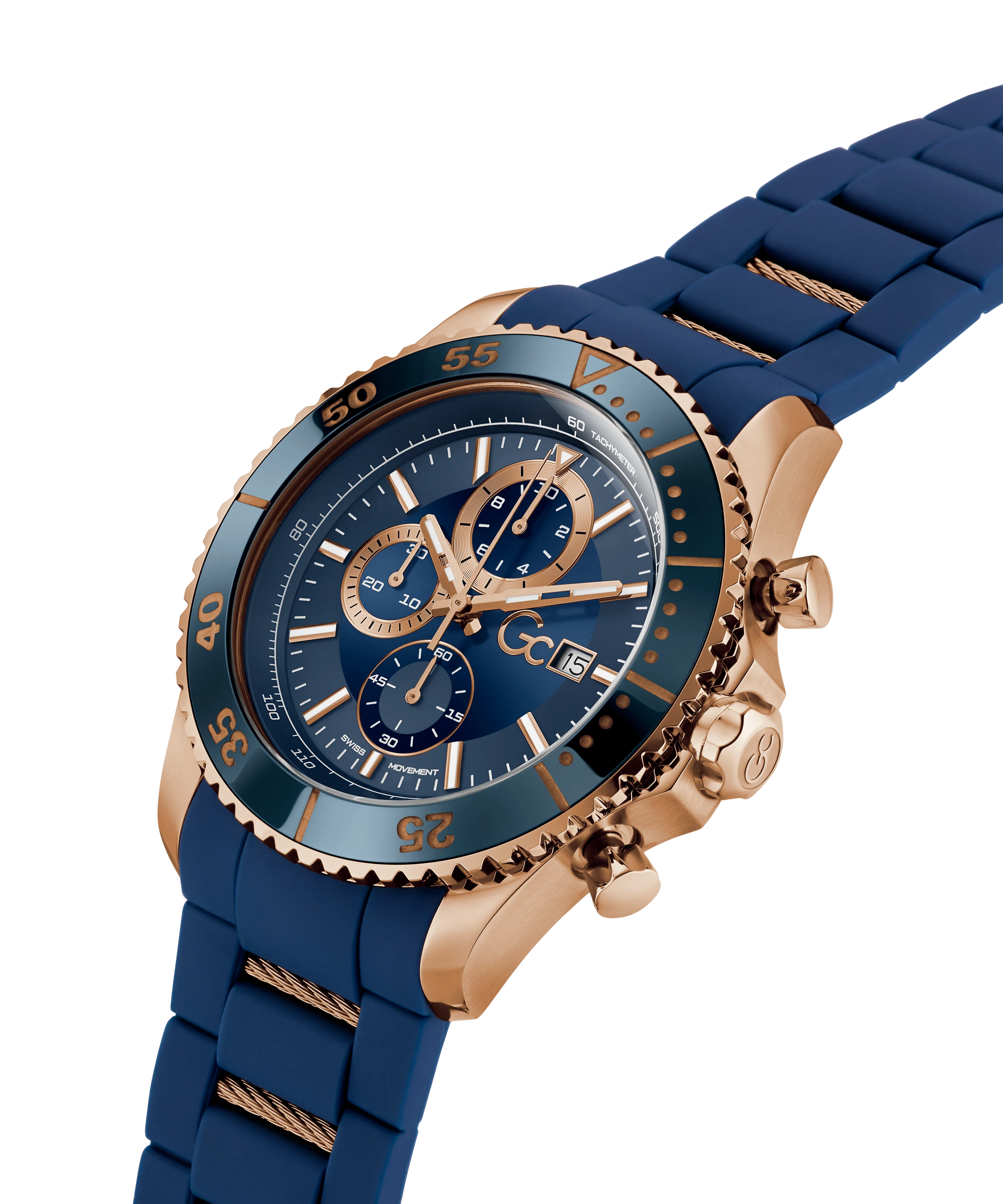 Gc SpeedRacer Chrono Silicone - GUESS Watches