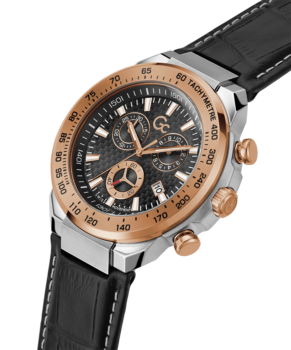 Gc First Class Chrono Leather - GUESS Watches