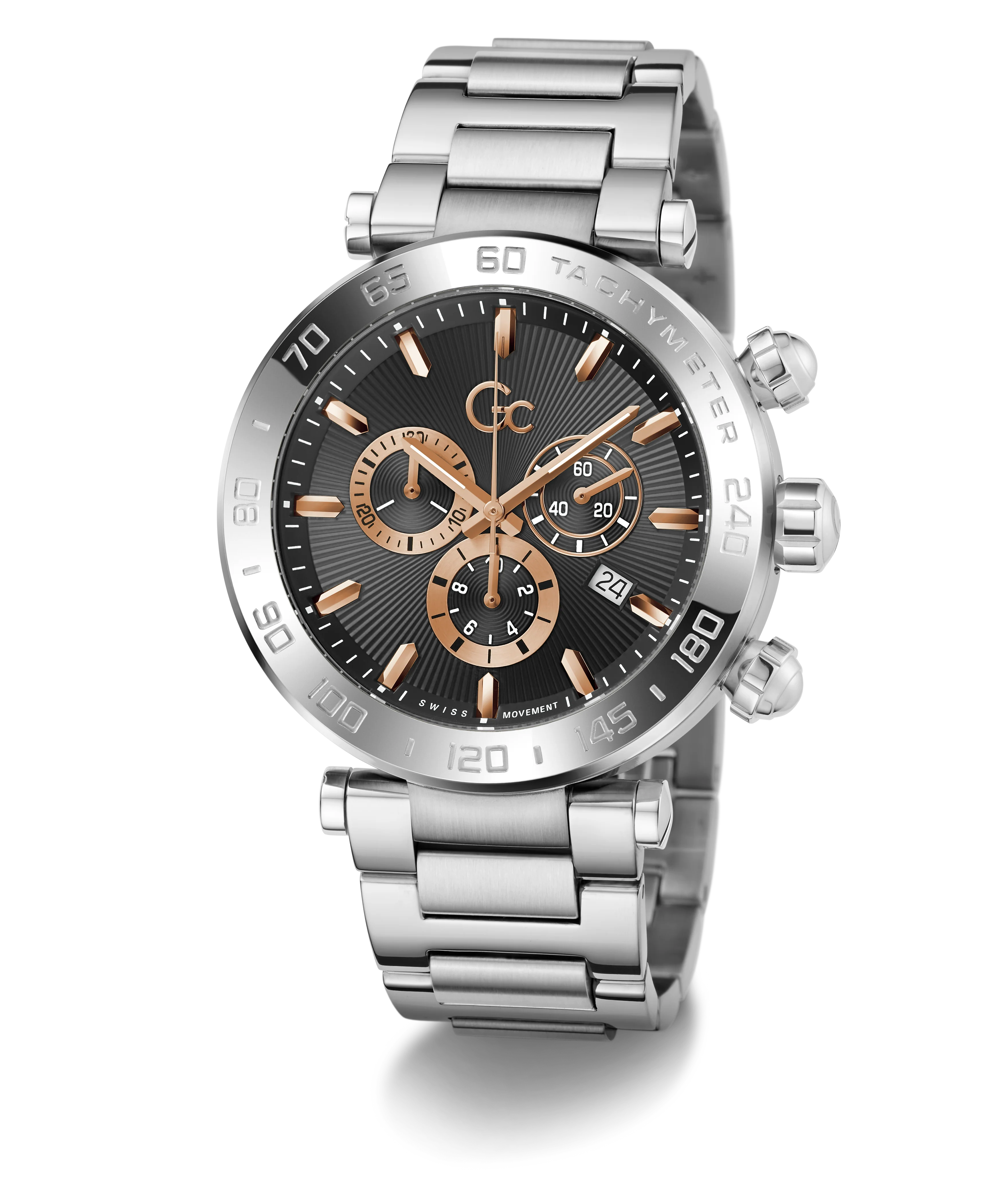 Gc Select Chrono Metal - GUESS Watches